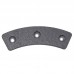 Cleveland 66-111 Organic Brake Lining - Pad Only - No Rivets
